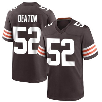Dawson Deaton Youth Brown Game Team Color Jersey