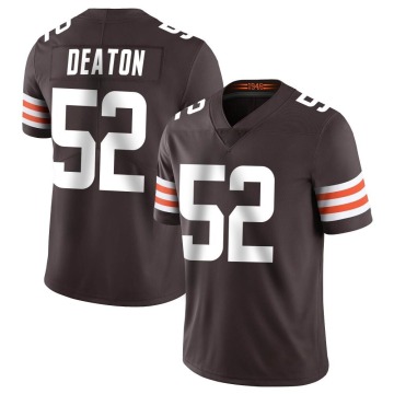 Dawson Deaton Youth Brown Limited Team Color Vapor Untouchable Jersey