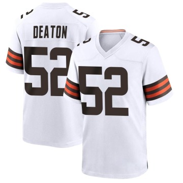 Dawson Deaton Youth White Game Jersey