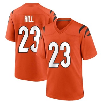 Dax Hill Men's Orange Game Jersey