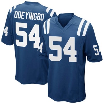 Dayo Odeyingbo Men's Royal Blue Game Team Color Jersey