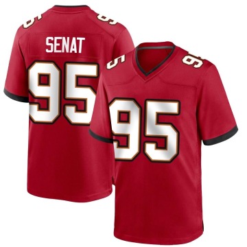 Deadrin Senat Youth Red Game Team Color Jersey