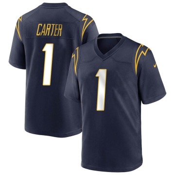 DeAndre Carter Youth Navy Game Team Color Jersey