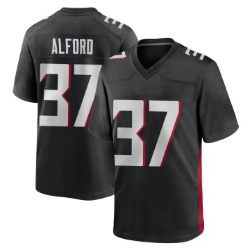 Dee Alford Youth Black Game Alternate Jersey