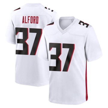 Dee Alford Youth White Game Jersey