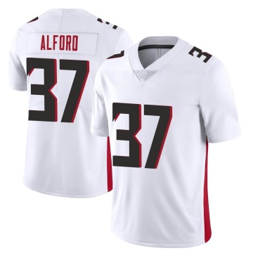 Dee Alford Youth White Limited Vapor Untouchable Jersey