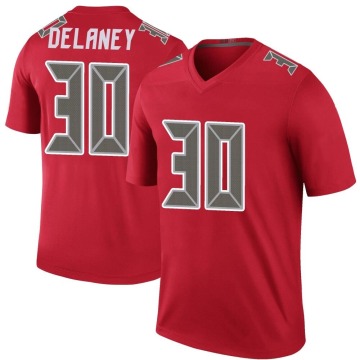 Dee Delaney Men's Red Legend Color Rush Jersey