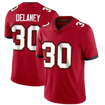 Dee Delaney Men's Red Limited Team Color Vapor Untouchable Jersey