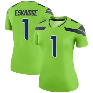 Dee Eskridge Women's Green Legend Color Rush Neon Jersey