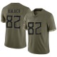 Delanie Walker Youth Olive Limited 2022 Salute To Service Jersey