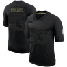 Del'Shawn Phillips Men's Black Limited 2020 Salute To Service Jersey