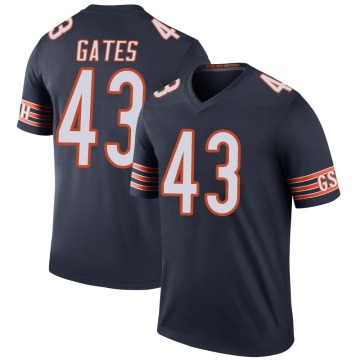 DeMarquis Gates Youth Navy Legend Color Rush Jersey