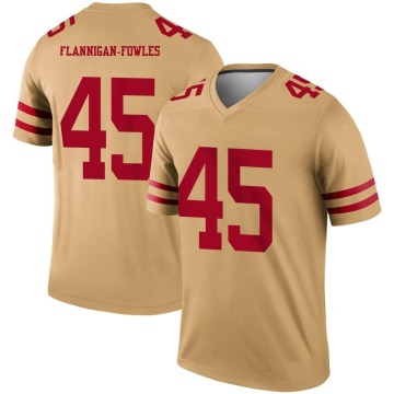 Demetrius Flannigan-Fowles Youth Gold Legend Inverted Jersey