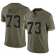 Dennis Kelly Youth Olive Limited 2022 Salute To Service Jersey