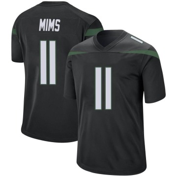 Denzel Mims Youth Black Game Stealth Jersey