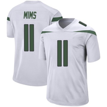 Denzel Mims Youth White Game Spotlight Jersey