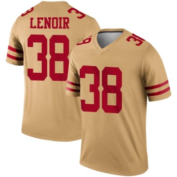 Deommodore Lenoir Youth Gold Legend Inverted Jersey