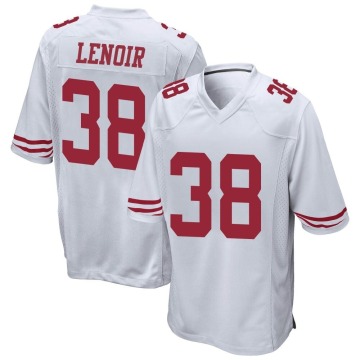 Deommodore Lenoir Youth White Game Jersey