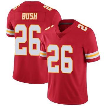 Deon Bush Youth Red Limited Team Color Vapor Untouchable Jersey