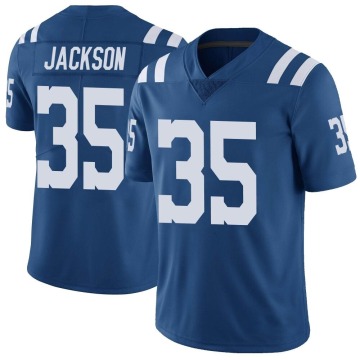 Deon Jackson Youth Royal Limited Color Rush Vapor Untouchable Jersey