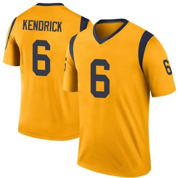 Derion Kendrick Youth Gold Legend Color Rush Jersey
