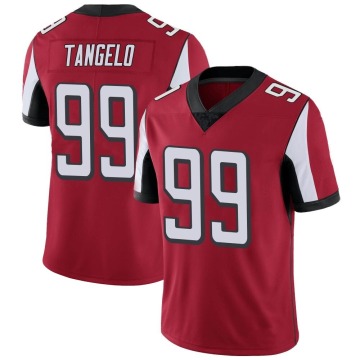 Derrick Tangelo Men's Red Limited Team Color Vapor Untouchable Jersey