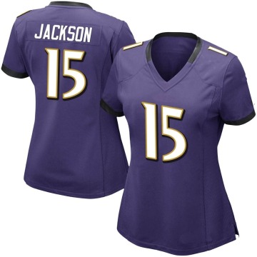 DeSean Jackson Women's Purple Limited Team Color Vapor Untouchable Jersey