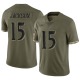 DeSean Jackson Youth Olive Limited 2022 Salute To Service Jersey