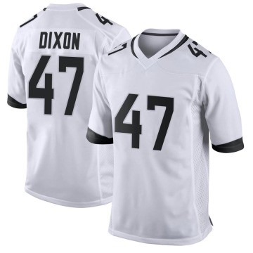 De'Shaan Dixon Men's White Game Jersey