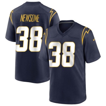 Detrez Newsome Youth Navy Game Team Color Jersey