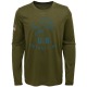 Detroit Lions Youth Olive Legend 2018 Salute to Service Performance Long Sleeve T-Shirt