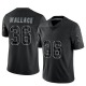 Deuce Wallace Men's Black Limited Reflective Jersey