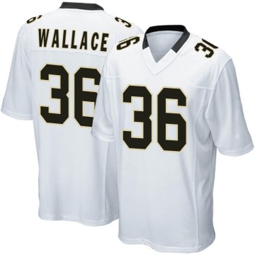 Deuce Wallace Youth White Game Jersey