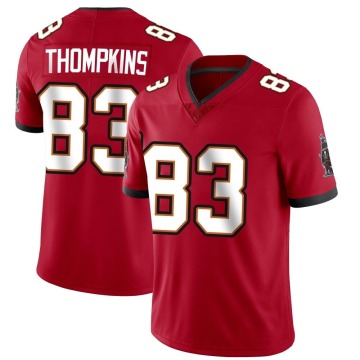 Deven Thompkins Youth Red Limited Team Color Vapor Untouchable Jersey