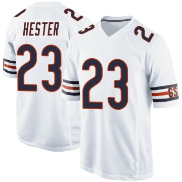 Devin Hester Youth White Game Jersey