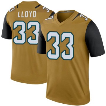 Devin Lloyd Youth Gold Legend Color Rush Bold Jersey