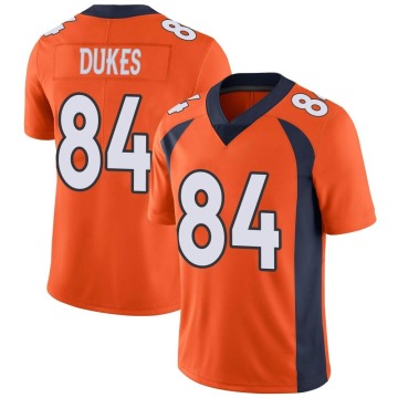 DeVontres Dukes Men's Orange Limited Team Color Vapor Untouchable Jersey