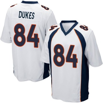 DeVontres Dukes Youth White Game Jersey