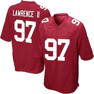 Dexter Lawrence Youth Red Game Alternate Jersey