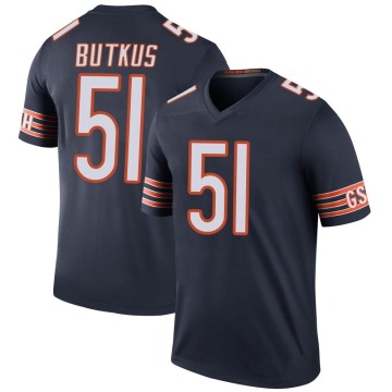 Dick Butkus Youth Navy Legend Color Rush Jersey