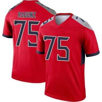 Dillon Radunz Youth Red Legend Inverted Jersey