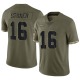 Dillon Stoner Men's Olive Limited 2022 Salute To Service Jersey