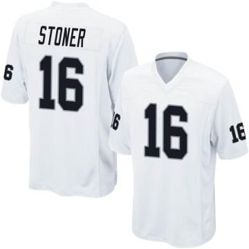 Dillon Stoner Youth White Game Jersey