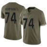 D.J. Humphries Men's Olive Limited 2022 Salute To Service Jersey