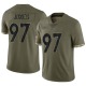 D.J. Jones Youth Olive Limited 2022 Salute To Service Jersey