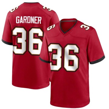 Don Gardner Youth Red Game Team Color Jersey