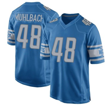 Don Muhlbach Youth Blue Game Team Color Jersey