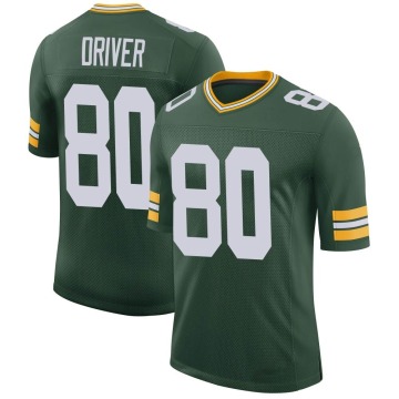 Donald Driver Men's Green Limited Classic Jersey