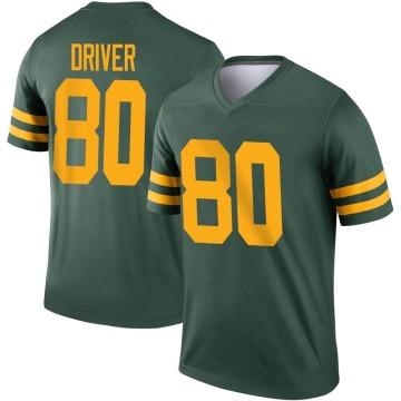 Donald Driver Youth Green Legend Alternate Jersey