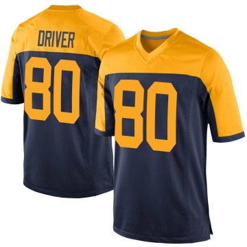 Donald Driver Youth Navy Game Alternate Jersey